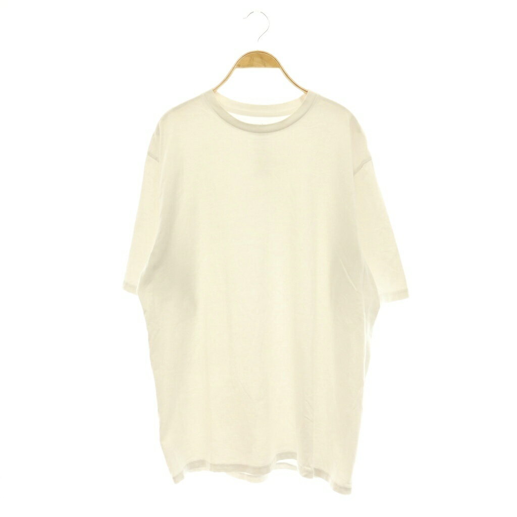 グラフペーパー Graphpaper コットンクルーネックTシャツ カットソー 半袖 4 ホワイト /DO ■OS ■SH メンズ  260625
