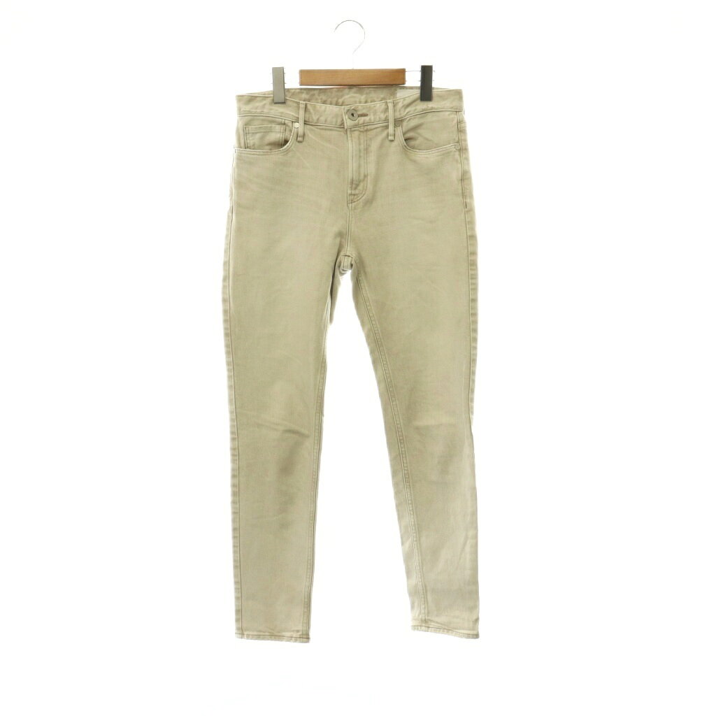 [Used] Upper Hights THE STELLA Tapered Denim Pants Jeans Size 25 Beige /HK ■OS Women's [Vector Used Clothing] 260623