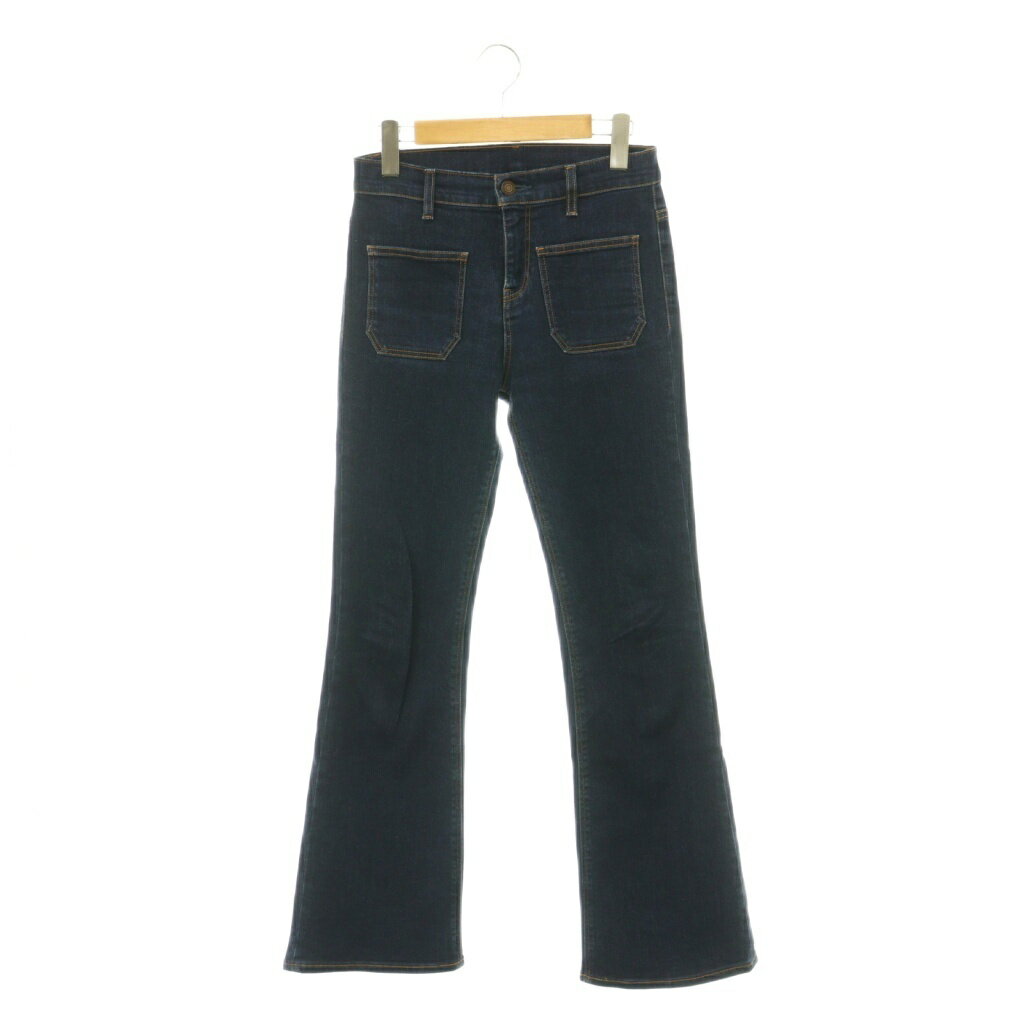 アパルトモン ドゥーズィエムクラス L'Appartement DEUXIEME CLASSE Flare Denimデニム ジーンズ ストレッチ 34 インディゴ /CX ■OS レディース  260626