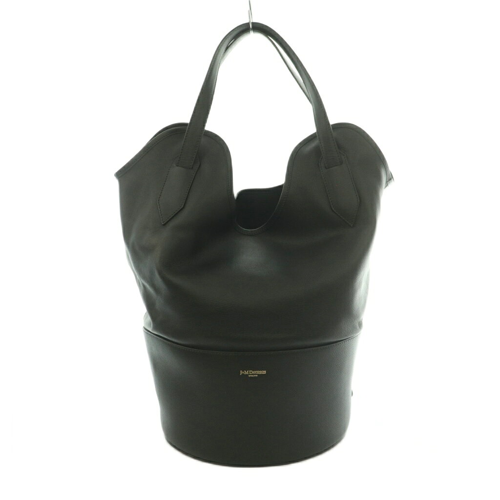 ジェイ&エムデヴィッドソン J&M Davidson RAY BUSCKET トートバッグ バケット型 レザー 黒 ブラック /MI ■OS レディース  260702