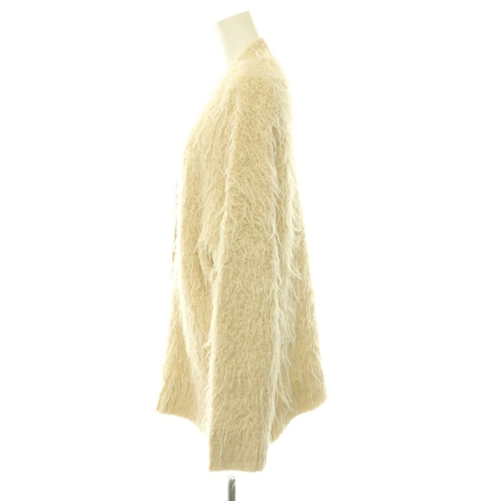 【中古】ミラオーウェン Mila Owen 24AW オーバーサイズカールシャギーロングカーディガン ニット F ライトベージュ /ES ■OS レディース 【ベクトル 古着】 260629 auc-vector-21068042 ブランド古着の買取販売ベクトル サンプル画像3
