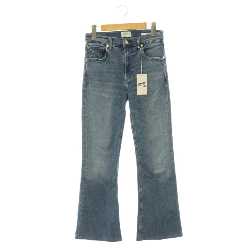 未使用品 シチズン オブ ヒューマニティー CITIZENS OF HUMANITY 24AW ISOLA FLARE デニムパンツ MUSE de Deuxieme Class ジーンズ フレア 26 ブルー /CX ■OS レディース  260703