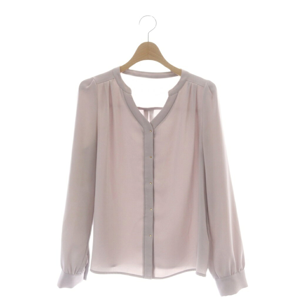 プロポーション ボディドレッシング PROPORTION BODY DRESSING ブラウス 長袖 S ピンク /SR レディース  260706