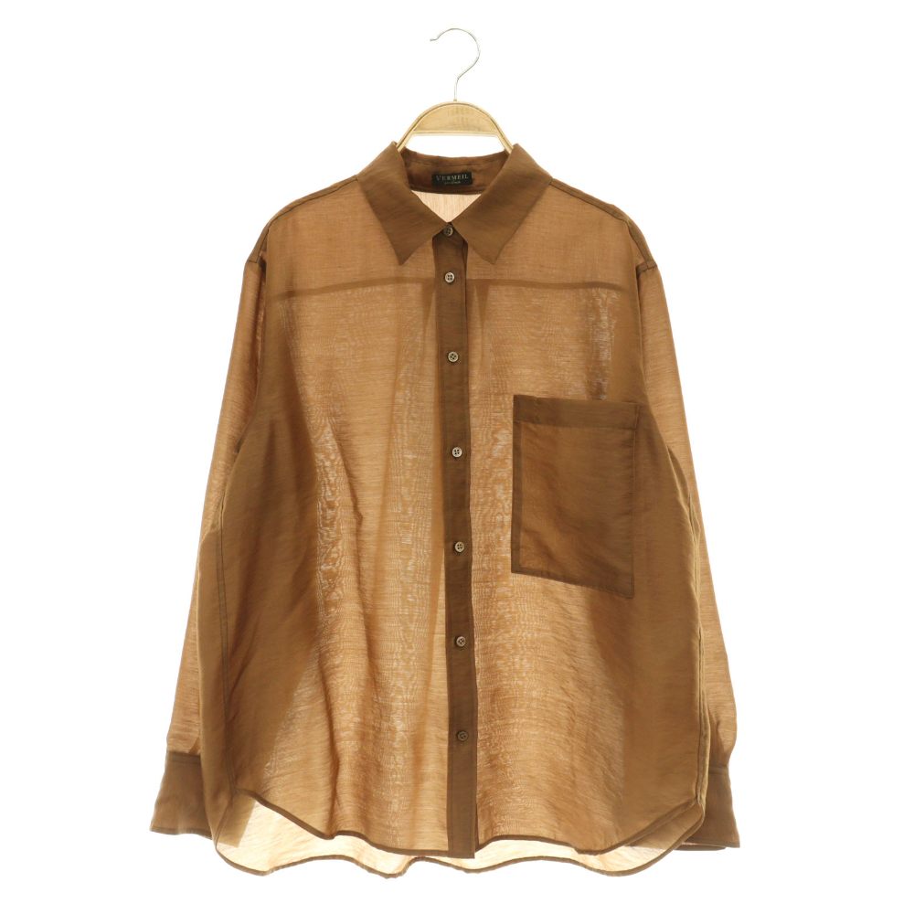 【中古】ヴェルメイユ パー イエナ VERMEIL par iena 25SS ポリエステ...