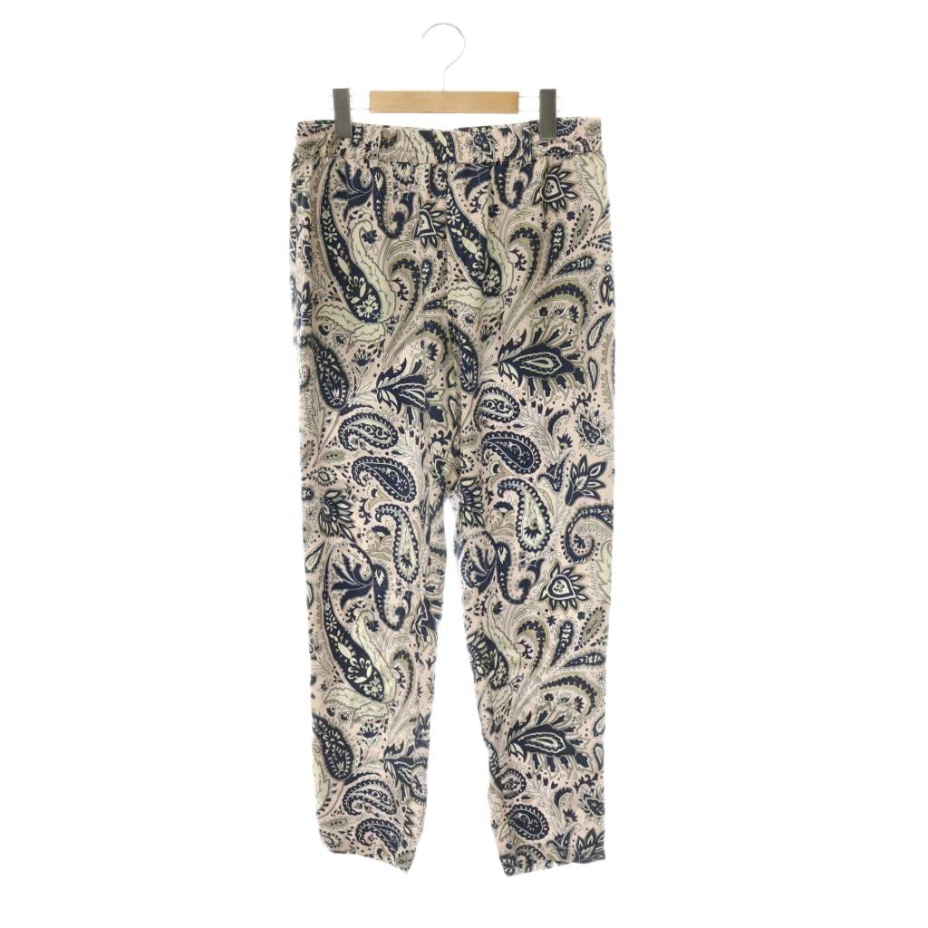 バナナタイム BANANATIME TAPERED PANT JUMBO PAISLEY パンツ LAppartement取り扱い テーパード イージー ペイズリー シルク S ライトピンク マルチカラー /DO ■OS レディース  260710