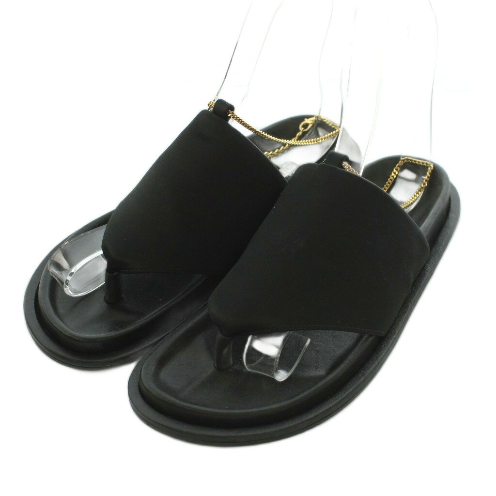 【中古】ピッピシック PIPPICHIC チェーン トングサンダル 37 24.0cm 黒 ブラック /MI ■OS レディース 【ベクトル 古着】 260716ブランドピッピシック PIPPICHIC表記サイズ37 24.0cm実寸サイズ最大幅：11cm　アウトソール：26.5cm　　色黒 ブラック状態アッパーに白い薄汚れがございますが、その他に目立ったダメージはなく、まだまだご使用いただける商品です。 ※あくまでも中古品ですので掲載写真や記載内容をご確認いただき、ご理解の上ご購入ください。付属品箱備考品番なし商品のお問い合わせの回答を休止しております。＊各商品ページの商品詳細等をご確認の上ご購入ください。【中古】ピッピシック PIPPICHIC チェーン トングサンダル 37 24.0cm 黒 ブラック /MI ■OS レディース 【ベクトル 古着】 260716状態ランク　”AB”詳細については、下記および「状態ランクについて」ページをご覧ください。未使用・新品の商品ほぼ新品同様の商品使用感が少なく、かなり状態の良い商品使用感はあるが、傷や汚れの少ない商品使用感の他、傷や汚れが見られる商品かなり大きな傷みがある難あり商品※S〜CランクはUSED品となりますので、使用感をご理解の上でご入札下さい。状態ランクについてinformationブランドピッピシック PIPPICHIC表記サイズ37 24.0cm実寸サイズ最大幅：11cm　アウトソール：26.5cm　　色黒 ブラック状態アッパーに白い薄汚れがございますが、その他に目立ったダメージはなく、まだまだご使用いただける商品です。 ※あくまでも中古品ですので掲載写真や記載内容をご確認いただき、ご理解の上ご購入ください。付属品箱備考品番なし商品のお問い合わせの回答を休止しております。＊各商品ページの商品詳細等をご確認の上ご購入ください。本商品は一点物です他サイトや店舗にて販売している商品です。多少のお時間差にて欠品になることもございます。予めご了承頂ますようお願い致します。ベクトル・サイズガイドはこちらこの商品と同じブランドの商品を見る