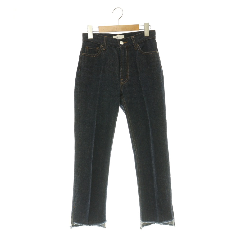 【中古】ミラオーウェン Mila Owen カットオフ ストレート デニムパンツ ジーンズ 00 ネイビー /MY ■OS レディース 【ベクトル 古着】 260716 auc-vector-21126748 ブランド古着の買取販売ベクトル パッケージ画像