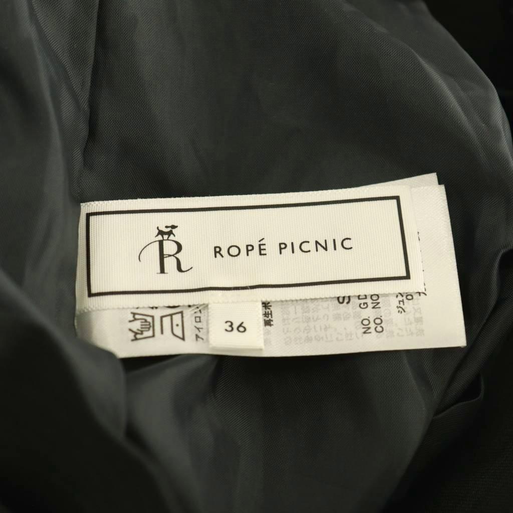 【中古】ロペピクニック ROPE Picnic ワイドパンツ スラックス タック 36 ダークグレー /HS ■OS ■MA レディース 【ベクトル 古着】 260714 auc-vector-21104307 ブランド古着の買取販売ベクトル サンプル画像3