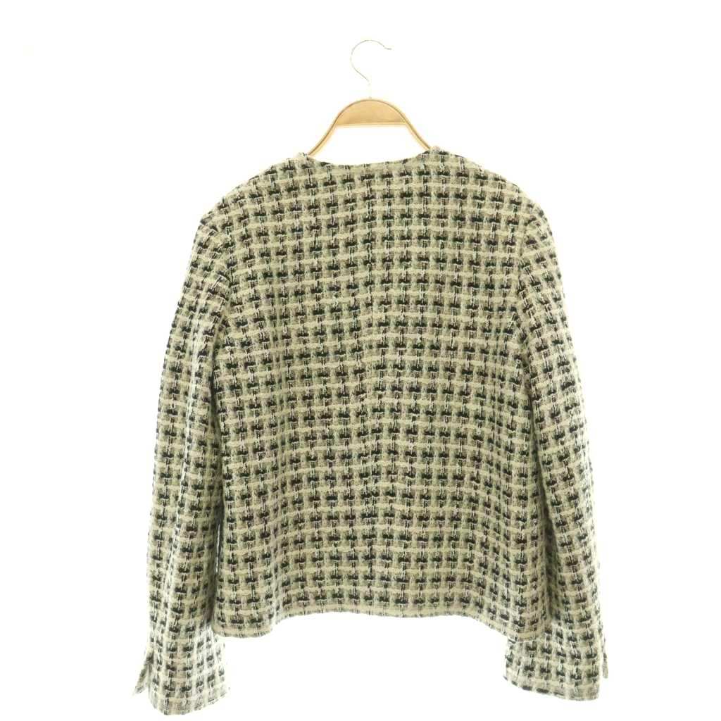 【中古】ミラオーウェン Mila Owen 25AW 金釦パッチポケットコンパクトツィードジャケット ノーカラー 総裏地 0 黒 マルチカラー /CX ■OS レディース 【ベクトル 古着】 260716 auc-vector-21118903 ブランド古着の買取販売ベクトル サンプル画像2