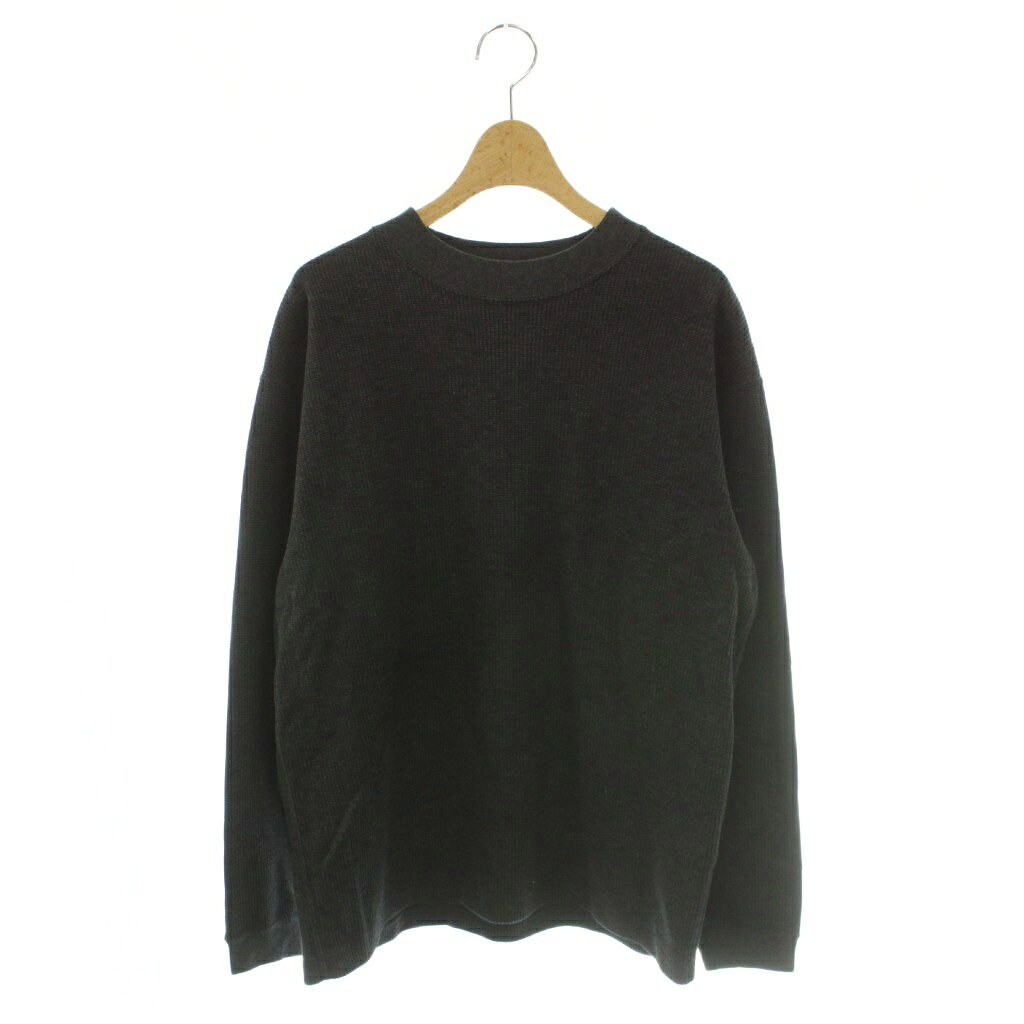 【中古】B&Y ユナイテッドアローズ BEAUTY&YOUTH ビューティー&ユース ミクスト ダブルフェイス モックネック カットソー L ダークグレー /MI ■OS レディース 【ベクトル 古着】 260721 auc-vector-21131528 ブランド古着の買取販売ベクトル パッケージ画像