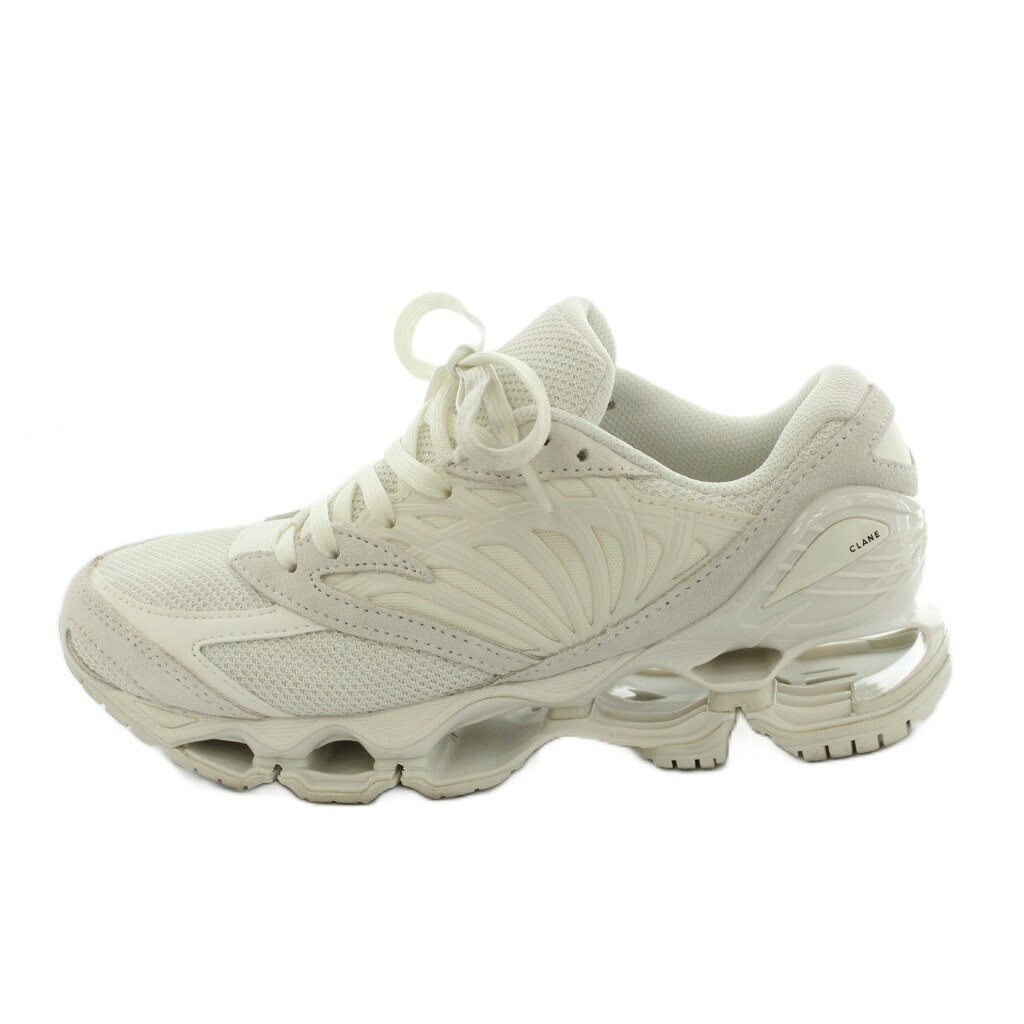 ミズノ MIZUNO × CLANE Wave Prophecy LS スニーカー シューズ US5.5 23.5cm 白 ホワイト D1GD252401 /MI ■OS ■SH レディース 260722