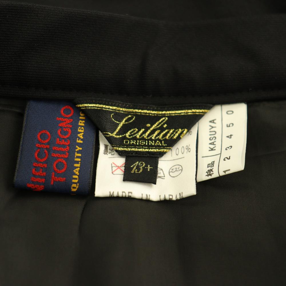 ブランド古着の買取販売ベクトルの【中古】レリアン Leilian ロングタイトスカート タック 13 ブラック /HK ■OS レディース 【ベクトル 古着】 260723｜アングル3