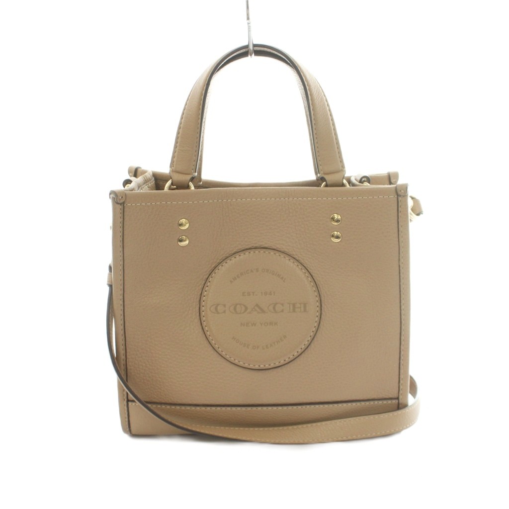 【中古】コーチ COACH 2WAY デンプシー トート 22 ウィズ コーチ パッチバッグ ト...