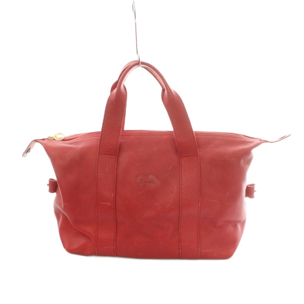 【中古】ロンシャン LONGCHAMP レザーボストンハンドバッグ 赤 レッド /MI ■OS ■SH レディース 【ベクトル 古着】 260810ブランドロンシャン LONGCHAMP表記サイズ表記なし実寸サイズ持ち手の長さ：38.5cm　ヨコ：41cm　タテ：24.5cm　マチ：15cm　ショルダーの長さ：-cm　　素材レザー色赤 レッド状態全体にスレ、汚れがございます。 ※全体的に中古品としての使用感とダメージがありますが、通常使用には支障のない商品です。 掲載写真や記載内容をご確認いただき、ご理解の上ご購入ください。付属品付属品なし備考品番なし商品のお問い合わせの回答を休止しております。＊各商品ページの商品詳細等をご確認の上ご購入ください。【中古】ロンシャン LONGCHAMP レザーボストンハンドバッグ 赤 レッド /MI ■OS ■SH レディース 【ベクトル 古着】 260810状態ランク　”B”詳細については、下記および「状態ランクについて」ページをご覧ください。未使用・新品の商品ほぼ新品同様の商品使用感が少なく、かなり状態の良い商品使用感はあるが、傷や汚れの少ない商品使用感の他、傷や汚れが見られる商品かなり大きな傷みがある難あり商品※S〜CランクはUSED品となりますので、使用感をご理解の上でご入札下さい。状態ランクについてinformationブランドロンシャン LONGCHAMP表記サイズ表記なし実寸サイズ持ち手の長さ：38.5cm　ヨコ：41cm　タテ：24.5cm　マチ：15cm　ショルダーの長さ：-cm　　素材レザー色赤 レッド状態全体にスレ、汚れがございます。 ※全体的に中古品としての使用感とダメージがありますが、通常使用には支障のない商品です。 掲載写真や記載内容をご確認いただき、ご理解の上ご購入ください。付属品付属品なし備考品番なし商品のお問い合わせの回答を休止しております。＊各商品ページの商品詳細等をご確認の上ご購入ください。本商品は一点物です他サイトや店舗にて販売している商品です。多少のお時間差にて欠品になることもございます。予めご了承頂ますようお願い致します。ベクトル・サイズガイドはこちらこの商品と同じブランドの商品を見る