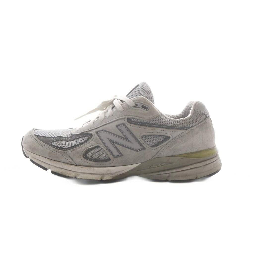 ニューバランス NEW BALANCE M990GL4 スニーカー シューズ 27cm グレー USA製 /RI ■OS メンズ 260818