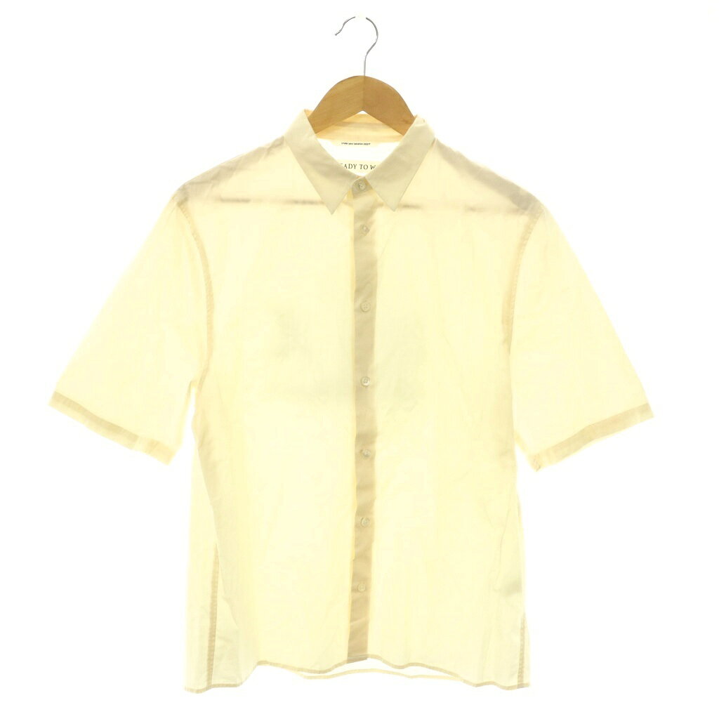 【中古】ソーイ SOE READY TO WEAR バックプリント S/S 半袖シャツ 1 アイボリー /HS ■OS ■SH メンズ 【ベクトル 古着】 260812ブランドソーイ SOE表記サイズ1実寸サイズ肩幅：45cm　身幅：51cm　着丈：68cm　袖丈：29cm　　素材綿色アイボリー状態首周り内側全体的に汚れがありますが、その他に目立ったダメージはなく、問題なくご使用いただける商品です。 ※あくまでも中古品ですので掲載写真や記載内容をご確認いただき、ご理解の上ご購入ください。備考1211-81-001商品のお問い合わせの回答を休止しております。＊各商品ページの商品詳細等をご確認の上ご購入ください。【中古】ソーイ SOE READY TO WEAR バックプリント S/S 半袖シャツ 1 アイボリー /HS ■OS ■SH メンズ 【ベクトル 古着】 260812状態ランク　”AB”詳細については、下記および「状態ランクについて」ページをご覧ください。未使用・新品の商品ほぼ新品同様の商品使用感が少なく、かなり状態の良い商品使用感はあるが、傷や汚れの少ない商品使用感の他、傷や汚れが見られる商品かなり大きな傷みがある難あり商品※S〜CランクはUSED品となりますので、使用感をご理解の上でご入札下さい。状態ランクについてinformationブランドソーイ SOE表記サイズ1実寸サイズ肩幅：45cm　身幅：51cm　着丈：68cm　袖丈：29cm　　素材綿色アイボリー状態首周り内側全体的に汚れがありますが、その他に目立ったダメージはなく、問題なくご使用いただける商品です。 ※あくまでも中古品ですので掲載写真や記載内容をご確認いただき、ご理解の上ご購入ください。備考1211-81-001商品のお問い合わせの回答を休止しております。＊各商品ページの商品詳細等をご確認の上ご購入ください。本商品は一点物です他サイトや店舗にて販売している商品です。多少のお時間差にて欠品になることもございます。予めご了承頂ますようお願い致します。ベクトル・サイズガイドはこちらこの商品と同じブランドの商品を見る