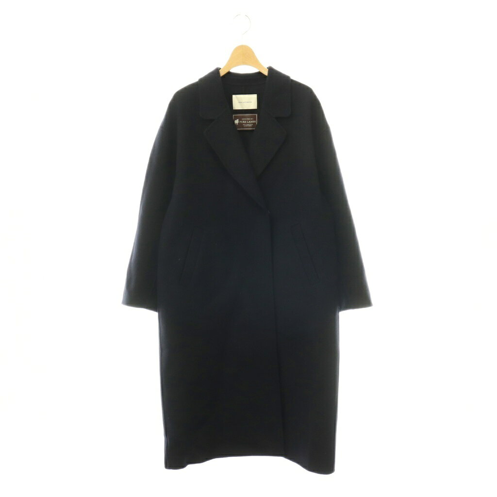 【中古】ナノユニバース nano universe 24AW PURE LAMBS リバーロングコート アウター S ネイビー /HK ■OS レディース 【ベクトル 古着】 260818 auc-vector-21196172 ブランド古着の買取販売ベクトル パッケージ画像