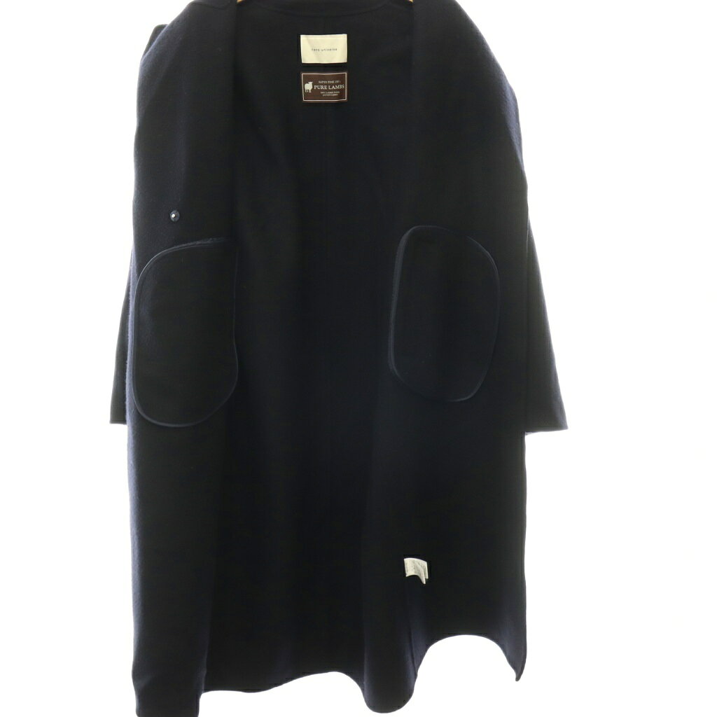 【中古】ナノユニバース nano universe 24AW PURE LAMBS リバーロングコート アウター S ネイビー /HK ■OS レディース 【ベクトル 古着】 260818 auc-vector-21196172 ブランド古着の買取販売ベクトル サンプル画像3