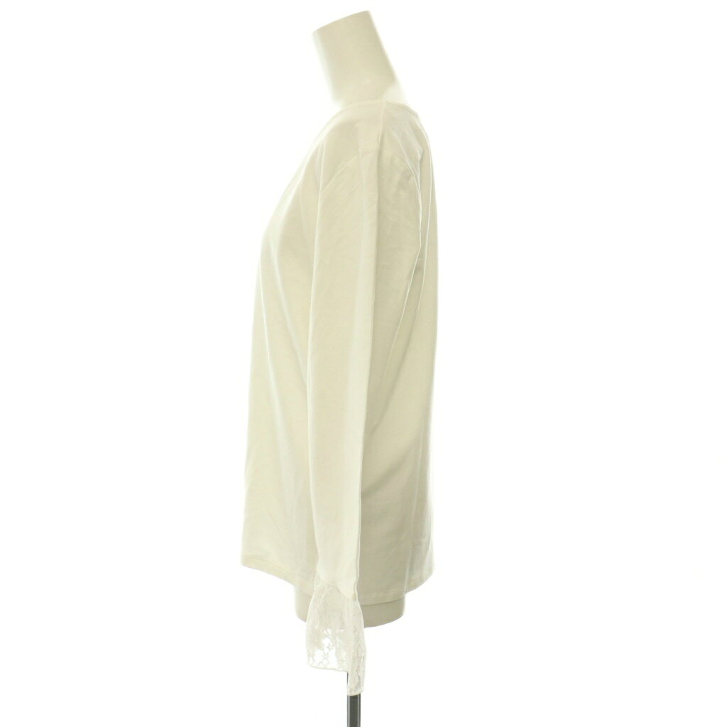 【中古】未使用品 ロペピクニック ROPE Picnic 25AW 袖レースカットトップス カットソー 長袖 F 白 ホワイト /NR ■OS レディース 【ベクトル 古着】 260819 auc-vector-21195958 ブランド古着の買取販売ベクトル サンプル画像3