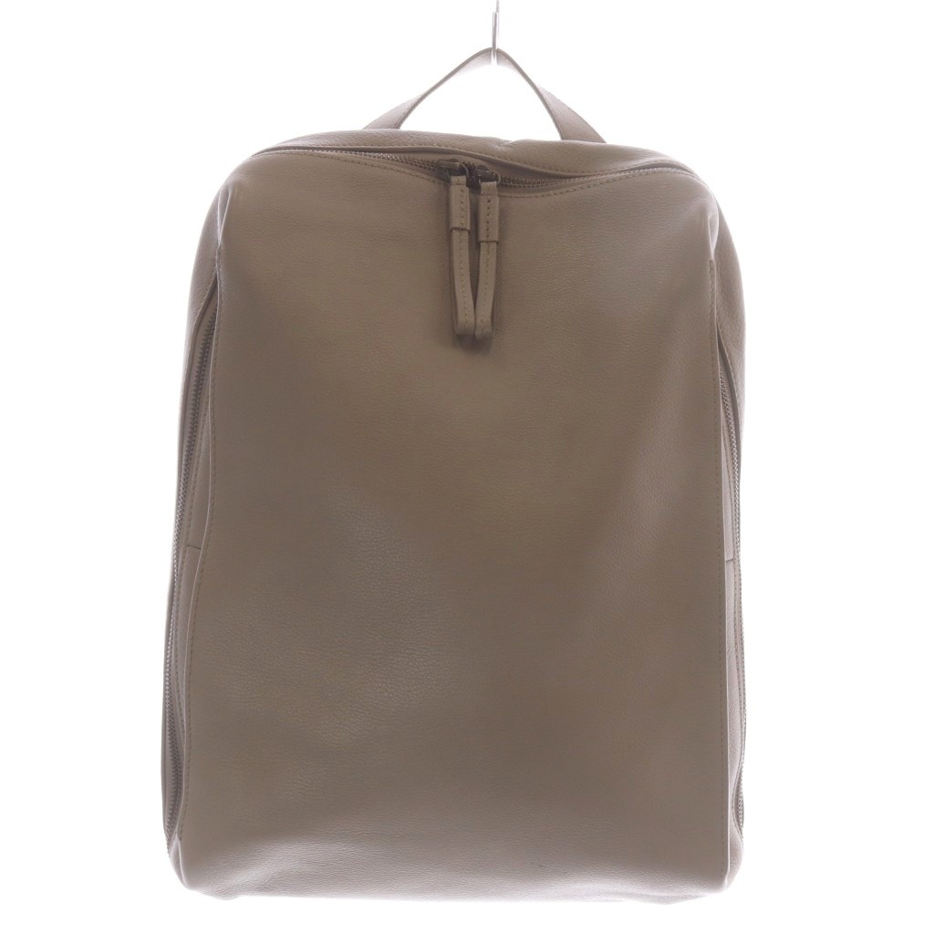 【中古】マザーハウス MOTHERHOUSE カゼマトウ バックパック L バッグ リュックサック レザー ベージュ /YO6 メンズ レディース 【ベクトル 古着】 260825 auc-vector-21298458 ブランド古着の買取販売ベクトル パッケージ画像
