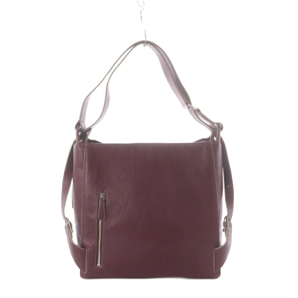 【中古】マザーハウス MOTHERHOUSE ヨゾラ -シン- L レザー 2WAY リュック ショルダーバッグ ワンショルダー プラムパープル /RI ■OS レディース 【ベクトル 古着】 260825 auc-vector-21208198 ブランド古着の買取販売ベクトル サンプル画像2