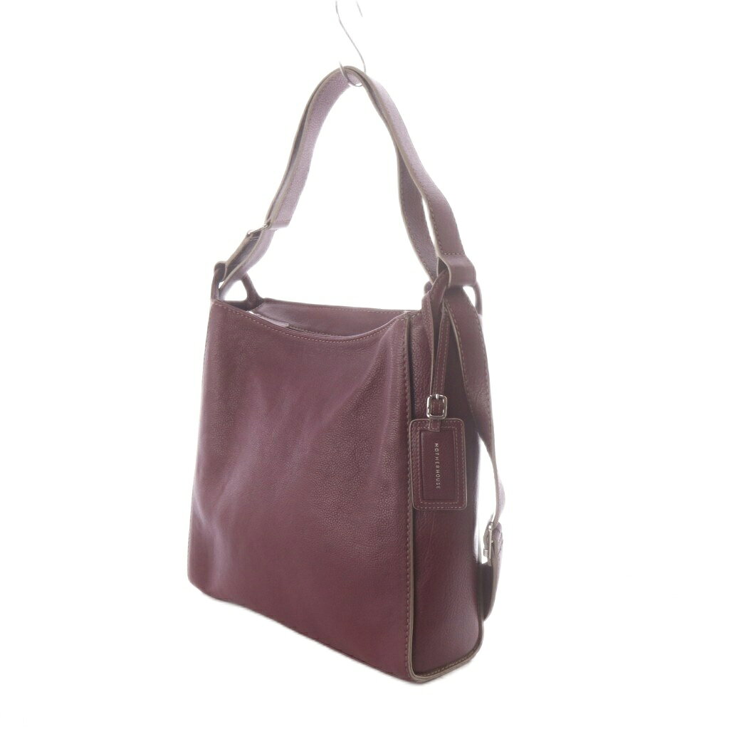 【中古】マザーハウス MOTHERHOUSE ヨゾラ -シン- L レザー 2WAY リュック ショルダーバッグ ワンショルダー プラムパープル /RI ■OS レディース 【ベクトル 古着】 260825 auc-vector-21208198 ブランド古着の買取販売ベクトル サンプル画像3