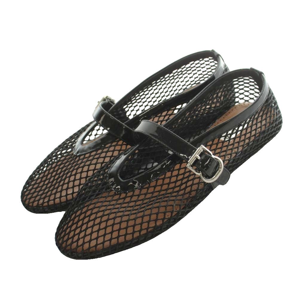 【中古】アライア ALAIA フィッシュネット フラットバレエシューズ メリージェーン 38.5 25.5cm 黒 ブラック /MI ■OS ■SH レディース 【ベクトル 古着】 260909ブランドアライア ALAIA表記サイズ38.5 25.5cm実寸サイズ最大幅：8.5cm　アウトソール：25cm　　色黒 ブラック状態ソールに薄汚れがございますが、その他に目立ったダメージはなく、まだまだご使用いただける商品です。 ※あくまでも中古品ですので掲載写真や記載内容をご確認いただき、ご理解の上ご購入ください。付属品箱、袋備考品番なし商品のお問い合わせの回答を休止しております。＊各商品ページの商品詳細等をご確認の上ご購入ください。【中古】アライア ALAIA フィッシュネット フラットバレエシューズ メリージェーン 38.5 25.5cm 黒 ブラック /MI ■OS ■SH レディース 【ベクトル 古着】 260909状態ランク　”AB”詳細については、下記および「状態ランクについて」ページをご覧ください。未使用・新品の商品ほぼ新品同様の商品使用感が少なく、かなり状態の良い商品使用感はあるが、傷や汚れの少ない商品使用感の他、傷や汚れが見られる商品かなり大きな傷みがある難あり商品※S〜CランクはUSED品となりますので、使用感をご理解の上でご入札下さい。状態ランクについてinformationブランドアライア ALAIA表記サイズ38.5 25.5cm実寸サイズ最大幅：8.5cm　アウトソール：25cm　　色黒 ブラック状態ソールに薄汚れがございますが、その他に目立ったダメージはなく、まだまだご使用いただける商品です。 ※あくまでも中古品ですので掲載写真や記載内容をご確認いただき、ご理解の上ご購入ください。付属品箱、袋備考品番なし商品のお問い合わせの回答を休止しております。＊各商品ページの商品詳細等をご確認の上ご購入ください。本商品は一点物です他サイトや店舗にて販売している商品です。多少のお時間差にて欠品になることもございます。予めご了承頂ますようお願い致します。ベクトル・サイズガイドはこちらこの商品と同じブランドの商品を見る