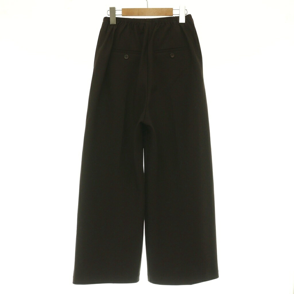 【中古】ミラオーウェン Mila Owen 26SS ウエストゴムイージーパンツ ワイド センタープレス 0 ブラウン /DO ■OS レディース 【ベクトル 古着】 260904 auc-vector-21235888 ブランド古着の買取販売ベクトル サンプル画像2
