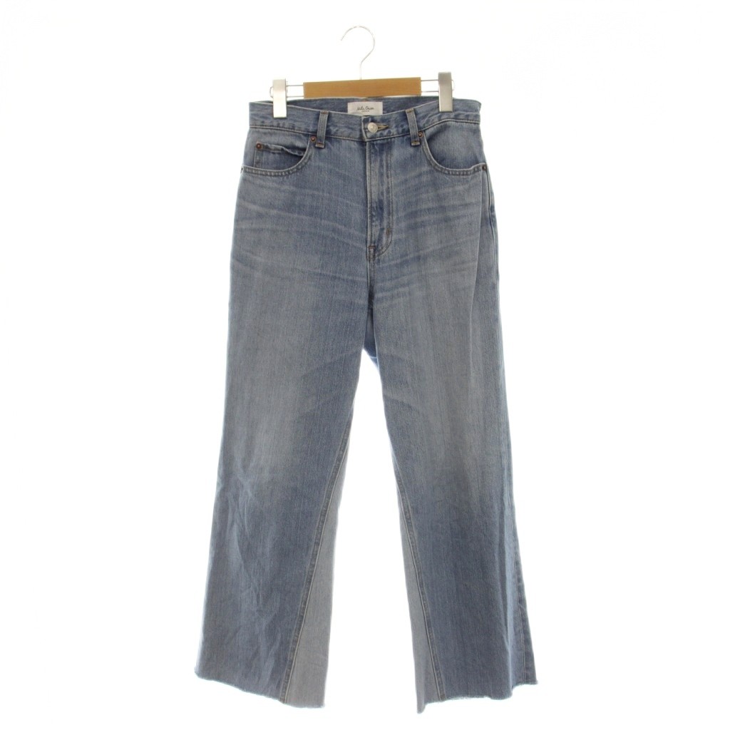 【中古】ミラオーウェン Mila Owen 24SS セミフレアマチデニムパンツ ジーンズ カットオフ 0 ライトブルー /HS ■OS レディース 【ベクトル 古着】 260916 auc-vector-21266424 ブランド古着の買取販売ベクトル パッケージ画像