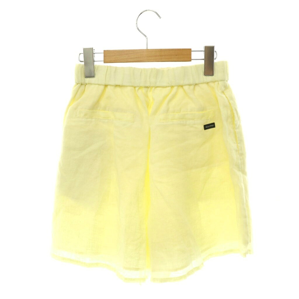 【中古】未使用品 ミラオーウェン Mila Owen 26SS フレンチリネンショートパンツ イージー F 黄色 イエロー /HS ■OS ■SH レディース 【ベクトル 古着】 260916 auc-vector-21269041 ブランド古着の買取販売ベクトル サンプル画像2