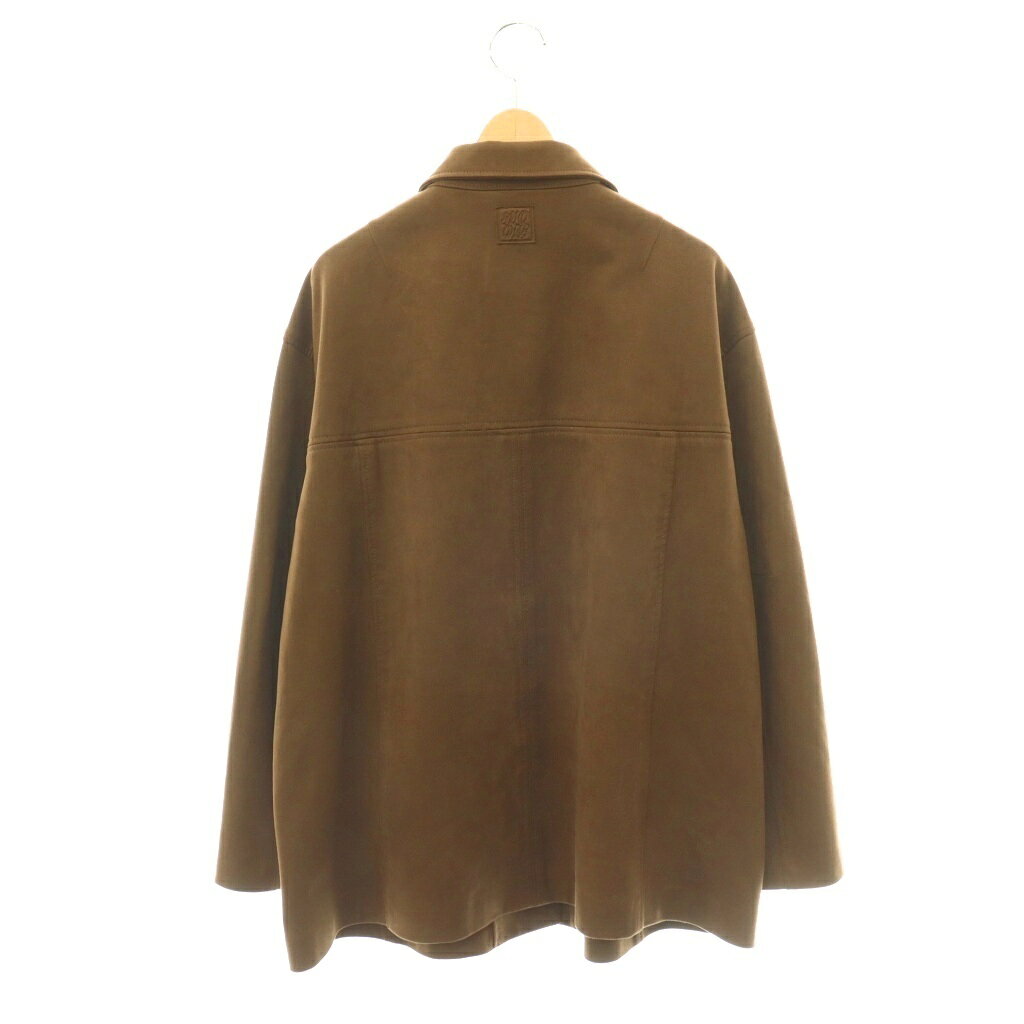 【中古】ミラオーウェン Mila Owen 25AW ステンカラーリサイクスウェードライクブルゾン ジャケット 0 ブラウン /HK ■OS レディース 【ベクトル 古着】 260917 auc-vector-21273192 ブランド古着の買取販売ベクトル サンプル画像2