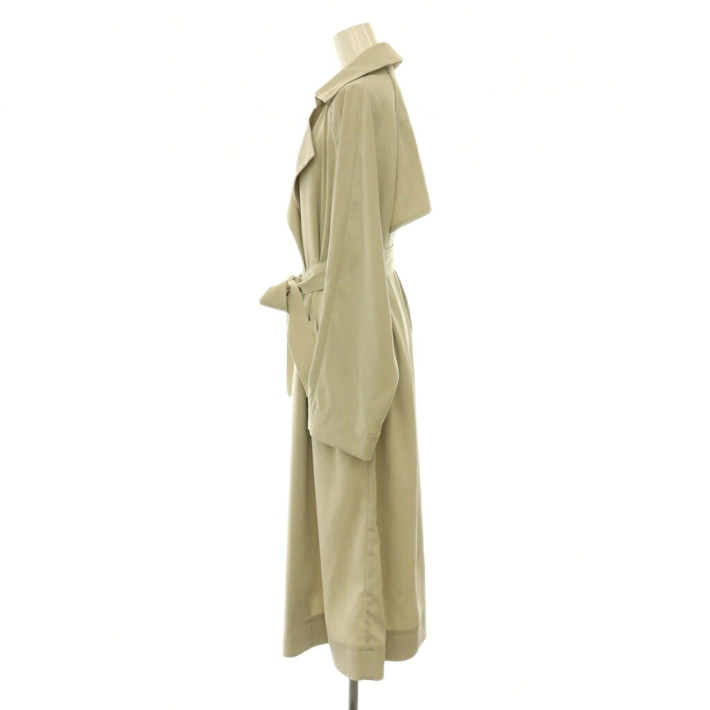 【中古】ミラオーウェン Mila Owen 24SS 落ち感トレンチコート スプリング ベルト付き ロング 0 アイボリー /CX ■OS レディース 【ベクトル 古着】 261002 auc-vector-21308296 ブランド古着の買取販売ベクトル サンプル画像3