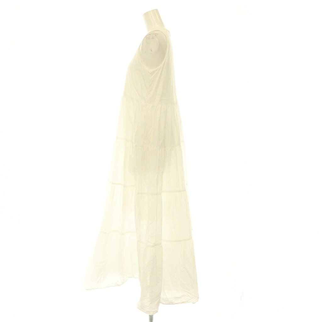 【中古】ミラオーウェン Mila Owen 26SS アメスリティアードマキシワンピース ノースリーブ ロング 0 ホワイト /ES ■OS レディース 【ベクトル 古着】 261010 auc-vector-21335447 ブランド古着の買取販売ベクトル サンプル画像3