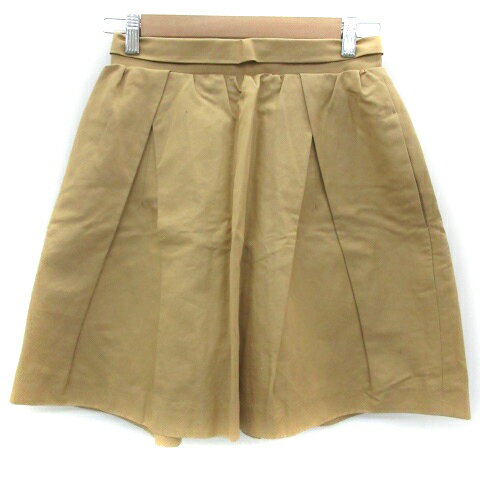 【中古】ダリア dahl'ia スカート フレア ひざ丈 リネン XS ベージュ /YM6 レディース 【ベクトル 古着】 210601 【中古】ダリア dahl'ia スカート フレア ひざ丈 リネン XS ベージュ /YM6 レディース 【ベクトル 古着】 210601