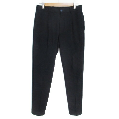 【中古】ザラ ZARA タックパンツ テーパードパンツ ロング丈 36 紺 ネイビー /FF4 メンズ 【ベクトル 古着】 221220 【中古】ザラ ZARA タックパンツ テーパードパンツ ロング丈 36 紺 ネイビー /FF4 メンズ 【ベクトル 古着】 221220