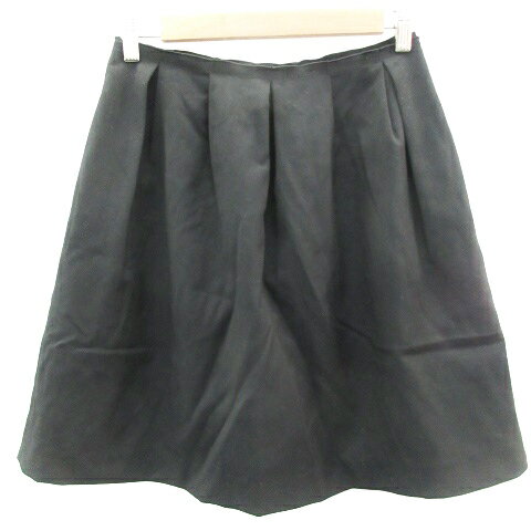 【中古】ボールジー BALLSEY トゥモローランド フレアスカート ひざ丈 38 ブラック 黒 /YM49 レディース 【ベクトル 古着】 230131 【中古】ボールジー BALLSEY トゥモローランド フレアスカート ひざ丈 38 ブラック 黒 /YM49 レディース 【ベクトル 古着】 230131