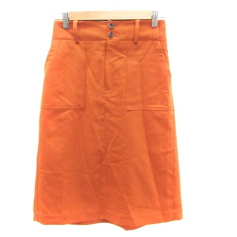 【中古】フレディ fredy REPIT フレアスカート ミモレ丈 36 オレンジ /HO24 レディース 【ベクトル 古着】 230210 【中古】フレディ fredy REPIT フレアスカート ミモレ丈 36 オレンジ /HO24 レディース 【ベクトル 古着】 230210