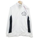 【中古】ルコックスポルティフ le coq sportif スポーツウェア ジャージ ブルゾンジャケット ミドル丈 スタンドカラー ジップアップ 切替 ロゴプリ...