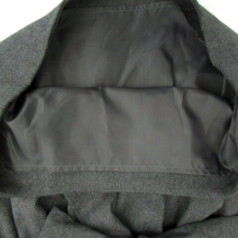 【中古】トランテアン ソン ドゥ モード 31 Sons de mode フレアスカート ミニ丈 リボン 38 ダークグレー /SM3 レディース 【ベクトル 古着】 230808