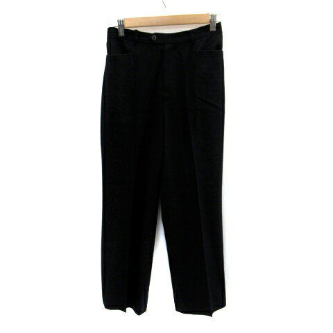 Wool - 【中古】エンスウィート レナウン ensuite スラックスパンツ テーパードパンツ アンクル丈 ウール 2 紺 ネイビー /SM1 レディース 【ベクトル 古着】 230810