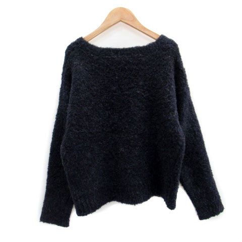 【中古】ナノ&コー nano&co ナノユニバース ニット セーター 長袖 Vネック F ネイビー 紺 /MS25 レディース 【ベクトル 古着】 230808 auc-vector-19416341 ブランド古着の買取販売ベクトル サンプル画像2