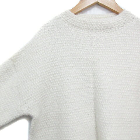 【中古】ロペピクニック ROPE Picnic ニット セーター 長袖 ハイネック ラメ 38 白 ゴールド ホワイト /FF18 レディース 【ベクトル 古着】 230823 auc-vector-19446064 ブランド古着の買取販売ベクトル サンプル画像3