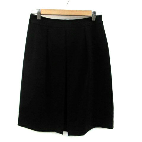 【中古】ドレスデコ Dress Deco フレアスカート ミモレ丈 11AR 黒 ブラック /HO/33 レディース 【ベクトル 古着】 230831