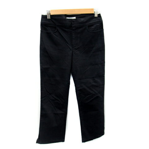 樂天商城 - 【中古】プライベートレーベル Private label クロップドパンツ 七分丈 無地 M 紺 ネイビー /SY26 ■MO レディース 【ベクトル 古着】 230912