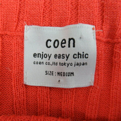 【中古】コーエン coen リブニット カット...の紹介画像3
