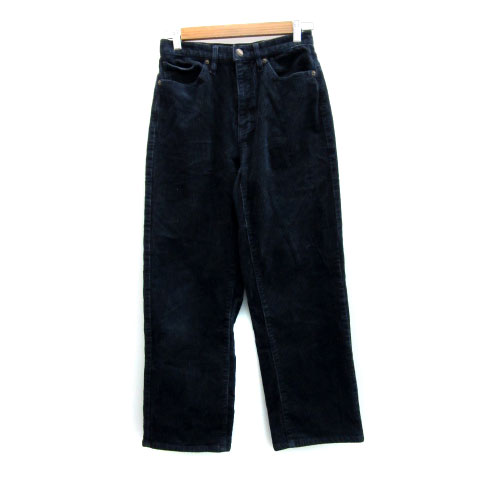Corduroy - 【中古】ジャンセン jantzen テーパードパンツ アンクル丈 コーデュロイ 64 ネイビー 紺 /MS6 レディース 【ベクトル 古着】 230919