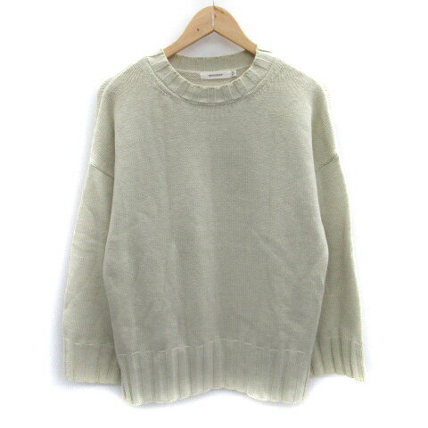 【中古】マウジー moussy ニット セー