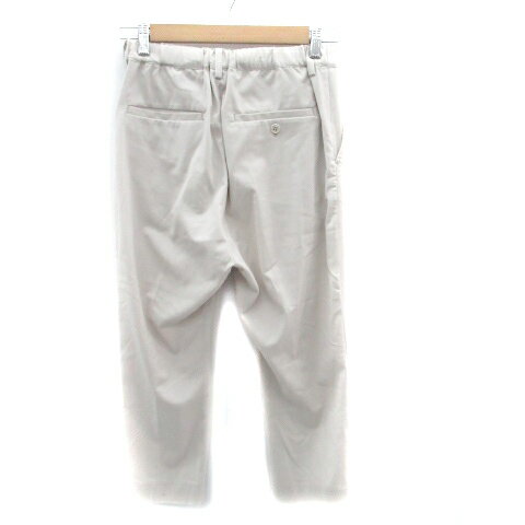 【中古】アナザーエディション ANOTHER EDITION アローズ テーパードパンツ 七分丈 S グレー /HO45 レディース 【ベクトル 古着】 231002