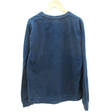 【中古】ファーバーグ 54 FAUBOURG 54 トレーナー 長袖 クルーネック プリント 2 ネイビー 紺 /YM35 レディース 【ベクトル 古着】 231016