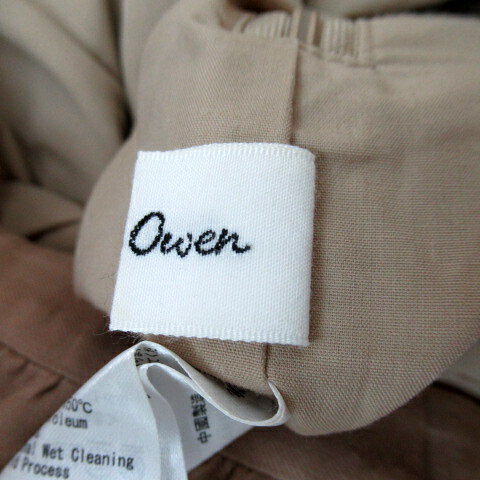 【中古】ミラオーウェン Mila Owen タイトスカート ロング丈 無地 スリット リボンベルト付き 0 ベージュ /SY14 レディース 【ベクトル 古着】 231114 auc-vector-19553327 ブランド古着の買取販売ベクトル サンプル画像3